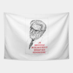 Fritz Bauer quote Tapestry