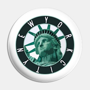 Statue of Liberty Decal Pin