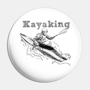 Kayaking Pin