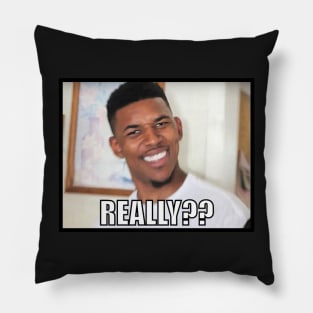 Teacher marking meme sticker Pillow