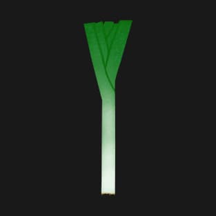 Leek veggie Sticker T-Shirt