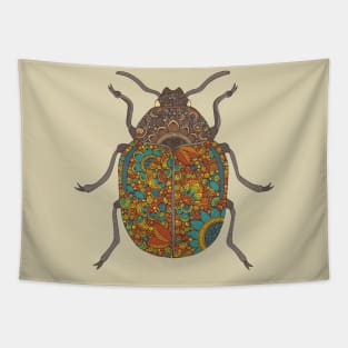 Colorful beetle Tapestry