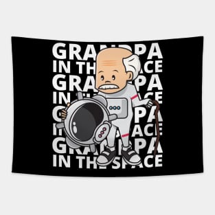 Grandpa in the space Tapestry