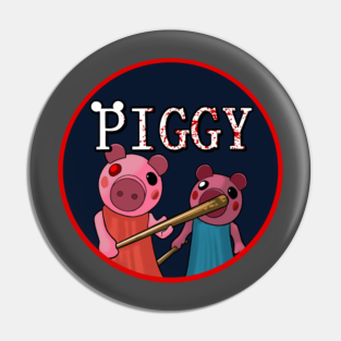 Piggy Roblox Pins And Buttons Teepublic - the norris nuts roblox piggy