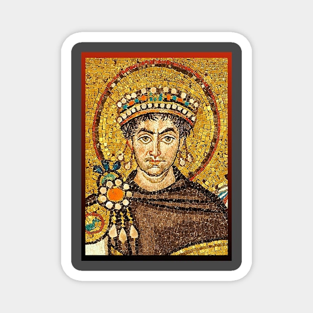 Justinian Magnet by Mosaicblues