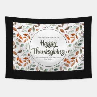 Happy Thanksgiving Card - 01 Tapestry