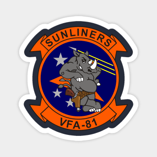 F/A18 Rhino - VFA81 Sunliners Magnet