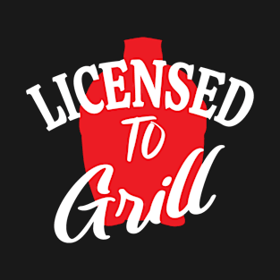 Kamado Joe Licensed to Grill Kamado Grill Gift T-Shirt