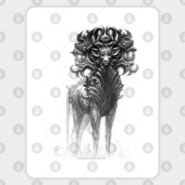 Fantasy Animal - Alariel Deer - Animal - Sticker