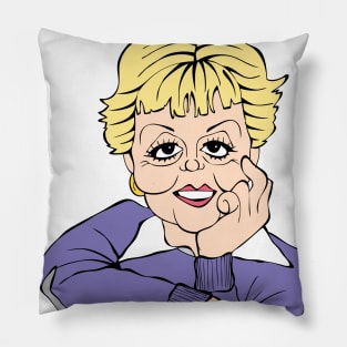 MURDER SHE WROTE FAN ART!! Pillow