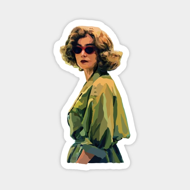 Brigitte Lin in Chungking Express Magnet by chrisayerscreative