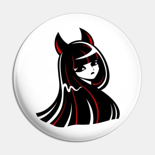 The Girl with Anubis Ears Pin