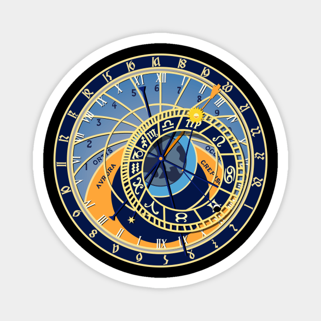 Astrology Magnet by Pestach