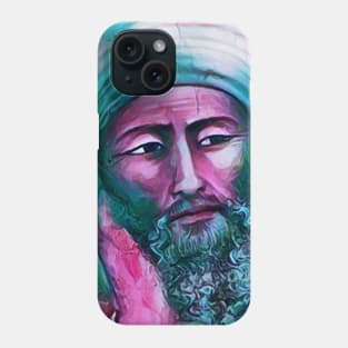 Averroes Portrait | Averroes Artwork 4 Phone Case