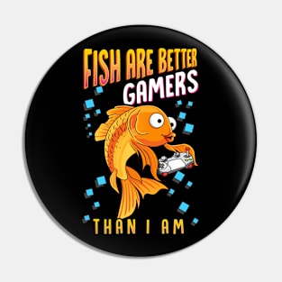 Funny Gamer Saying Pin