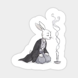 Incense Rabbit Magnet