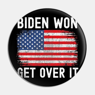 Biden Won Democrats Election Win 2020 Pin