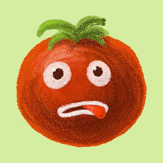 Stressed Out Tomato by Boriana Giormova