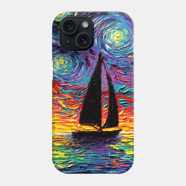 Come Sail Away Phone Case by sagittariusgallery