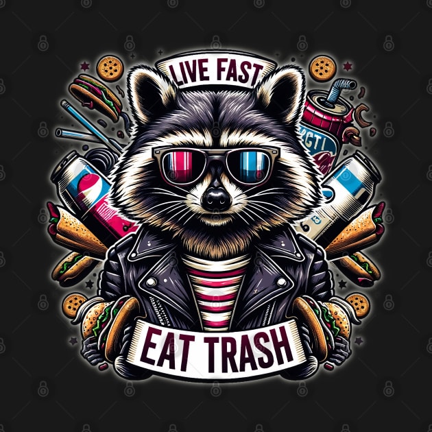 Cool Raccoon: The Fast Lane & Leftovers by Penguin-san