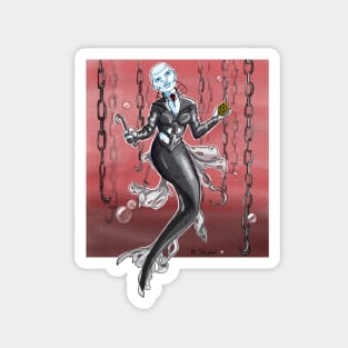 Horror Hell Mermaid Magnet