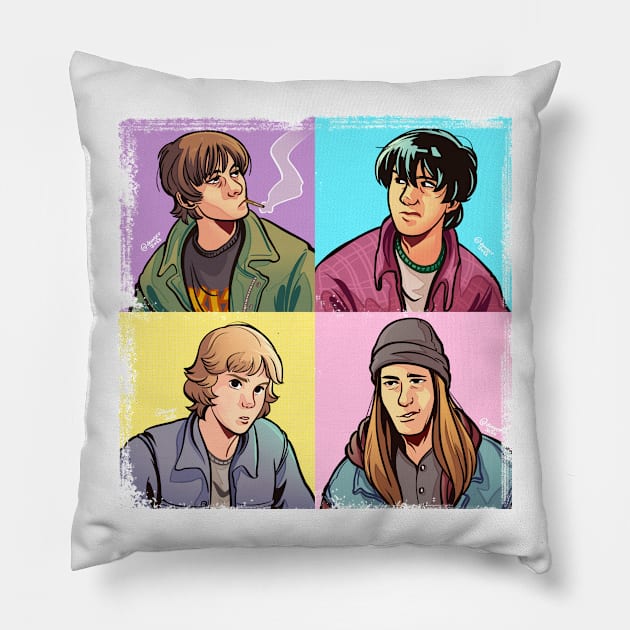 detroit Pillow by dangerjazz