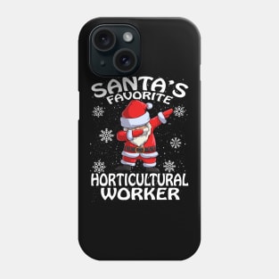 Santas Favorite Horticultural Worker Christmas Phone Case