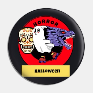 Horror Holloween Pin