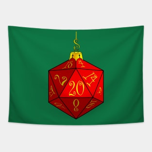 D20 Ornament Tapestry