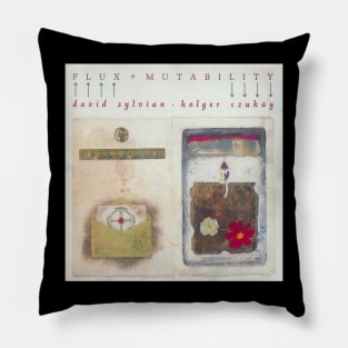 David Sylvian Flux Mutability Album Cover Pillow