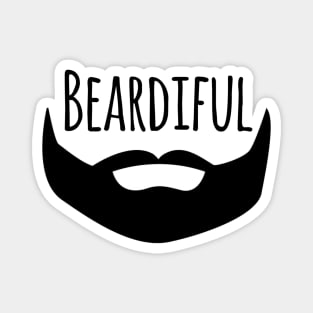 Beardiful (Simply Nasty) Magnet