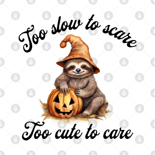 Halloween sloth by Turtle Trends Inc