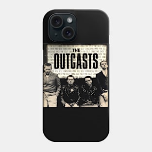 The Outcasts Self Conscious Over You 1979 Punk Rock Throwback Phone Case