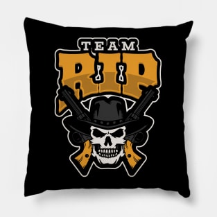 Team Rip Cowboy Pillow