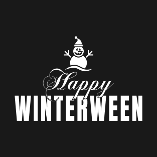 Get Ready For The Holiday Season Happy Winterween Christmas T-Shirt