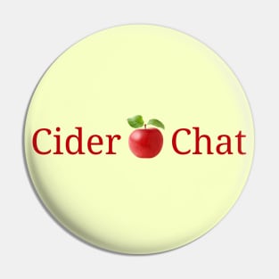 Cider Chat Pin