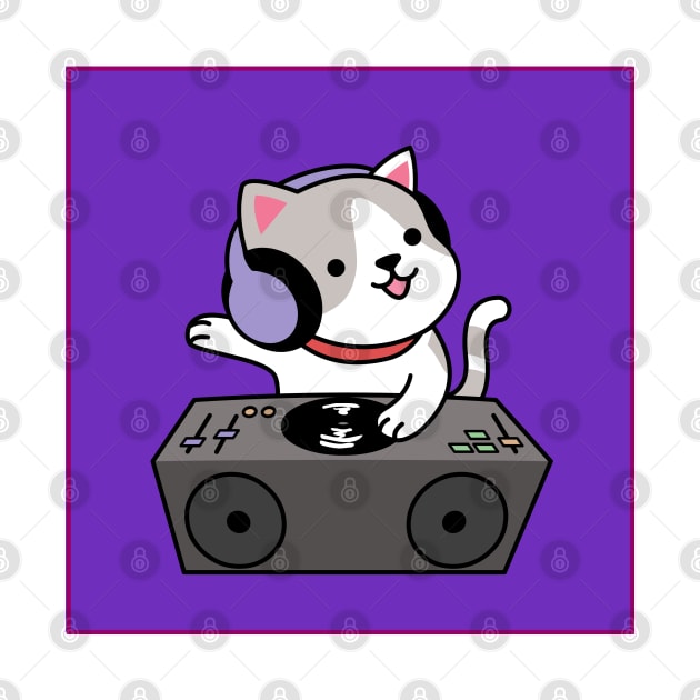 Cat DJ by Creastore