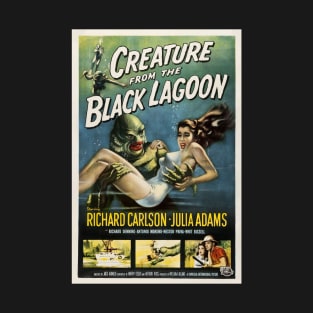 Creature From The Black Lagoon Movie Poster T-Shirt