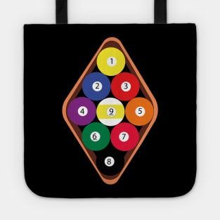 The Nine-Ball Rack Pool Game Tote