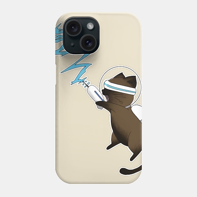 Epic cat astronaut Phone Case by Mukoku