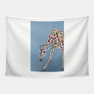 Colourful Giraffe Tapestry