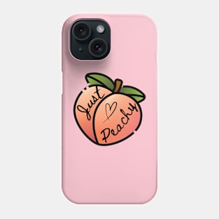 Just Peachy Phone Case