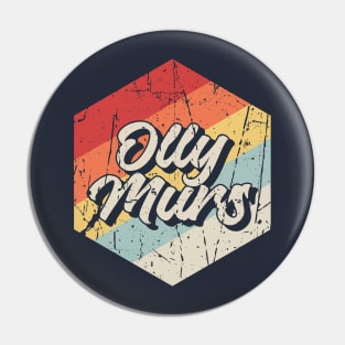 Olly Murs Retro Pin