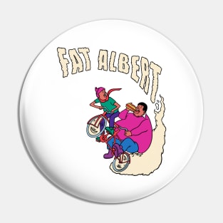 Fat Albert Cartoon Pin