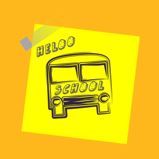 school bus T-Shirt