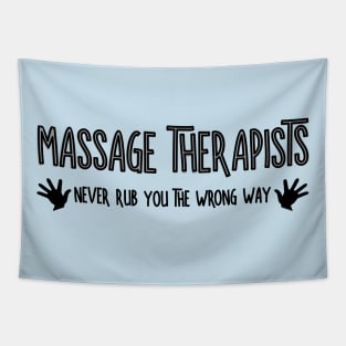 Massage Therapists Hands Tapestry