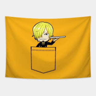 Chibi Sanji in a pocket Tapestry