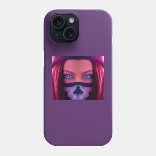 Jessy wear mask Phone Case