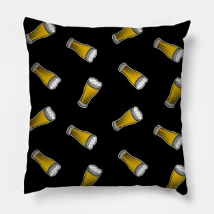 Beer Pint Pattern Pillow