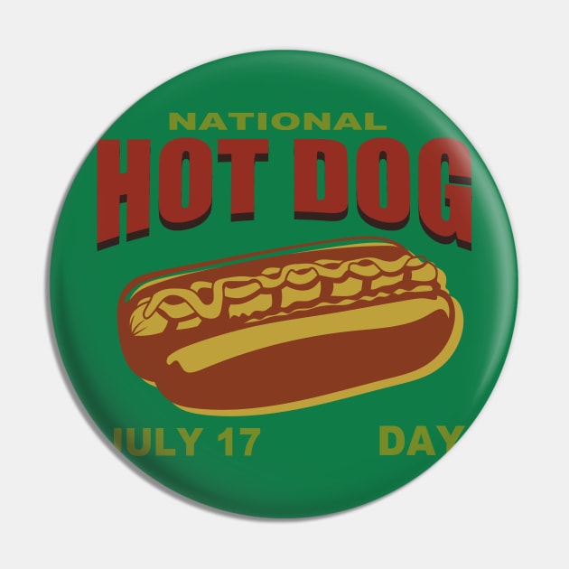 National Hot Dog Day 17 July Pin by vender